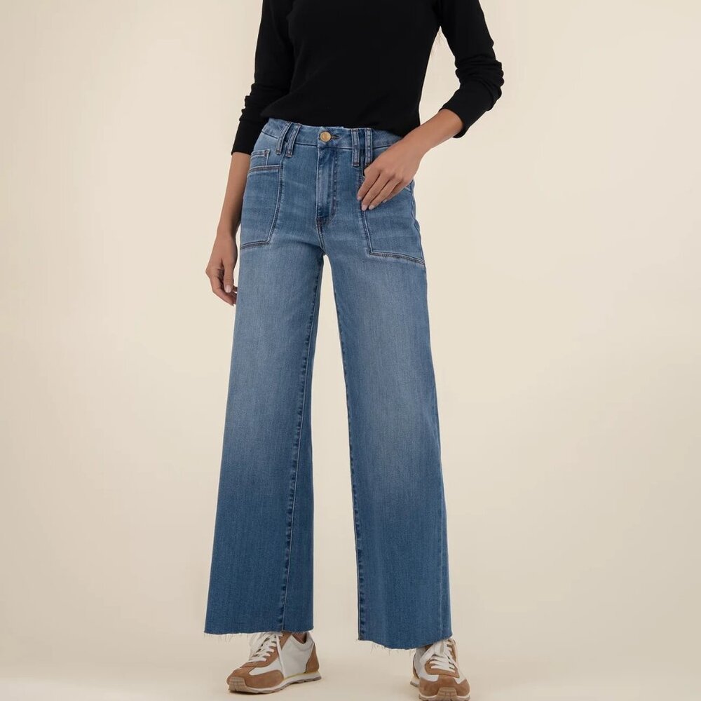 Kut from the Kloth Wide Leg Jeans - Size 8